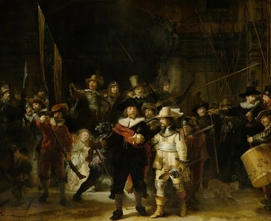 Rembrandt, Straż nocna