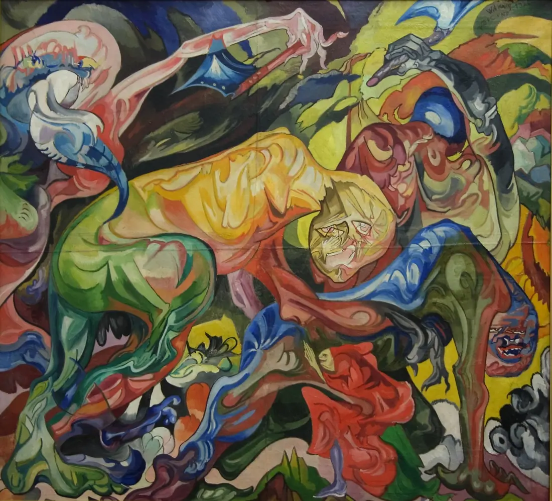 Witkacy, Walka