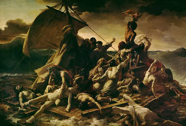 Géricault, Tratwa Meduzy