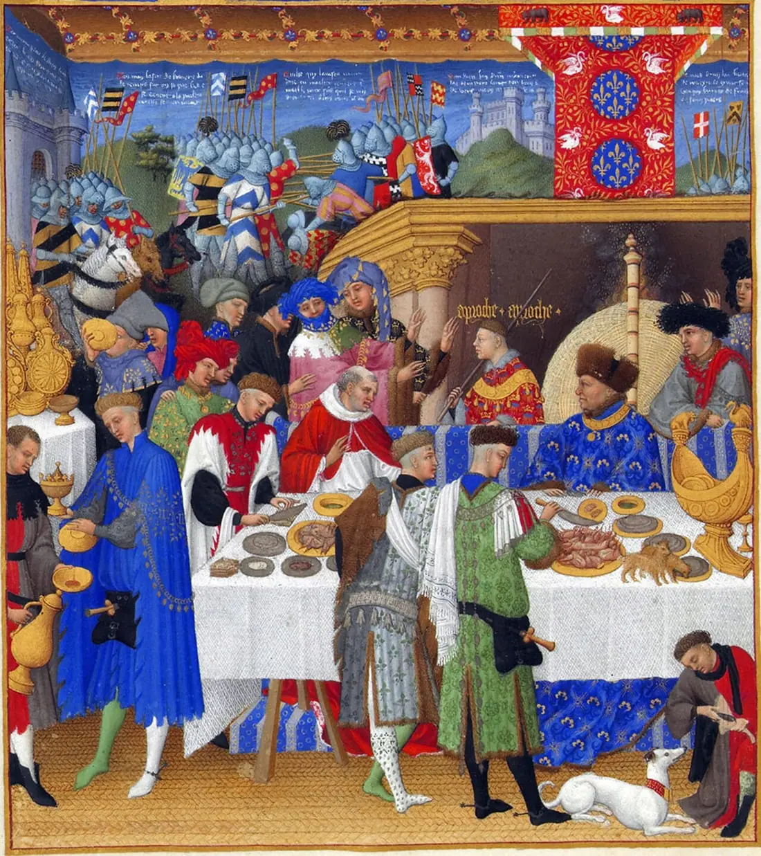 Iluminowany manuskrypt — Bardzo bogate godzinki księcia de Berry