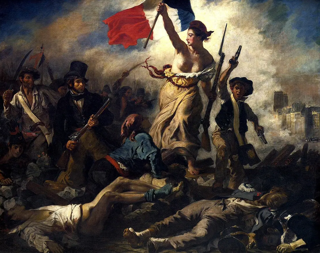 Delacroix, Wolność wiodąca lud na barykady