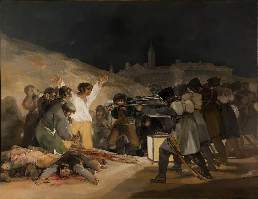 Goya, Rozstrzelanie powstańców madryckich