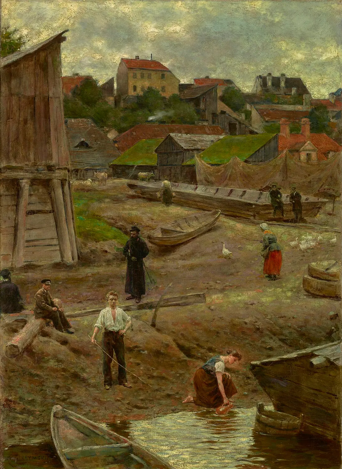 Aleksander Gierymski, Powiśle