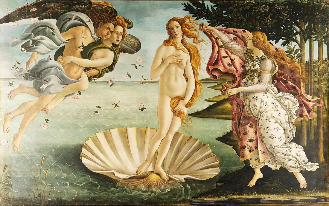 Botticelli, Narodziny Wenus