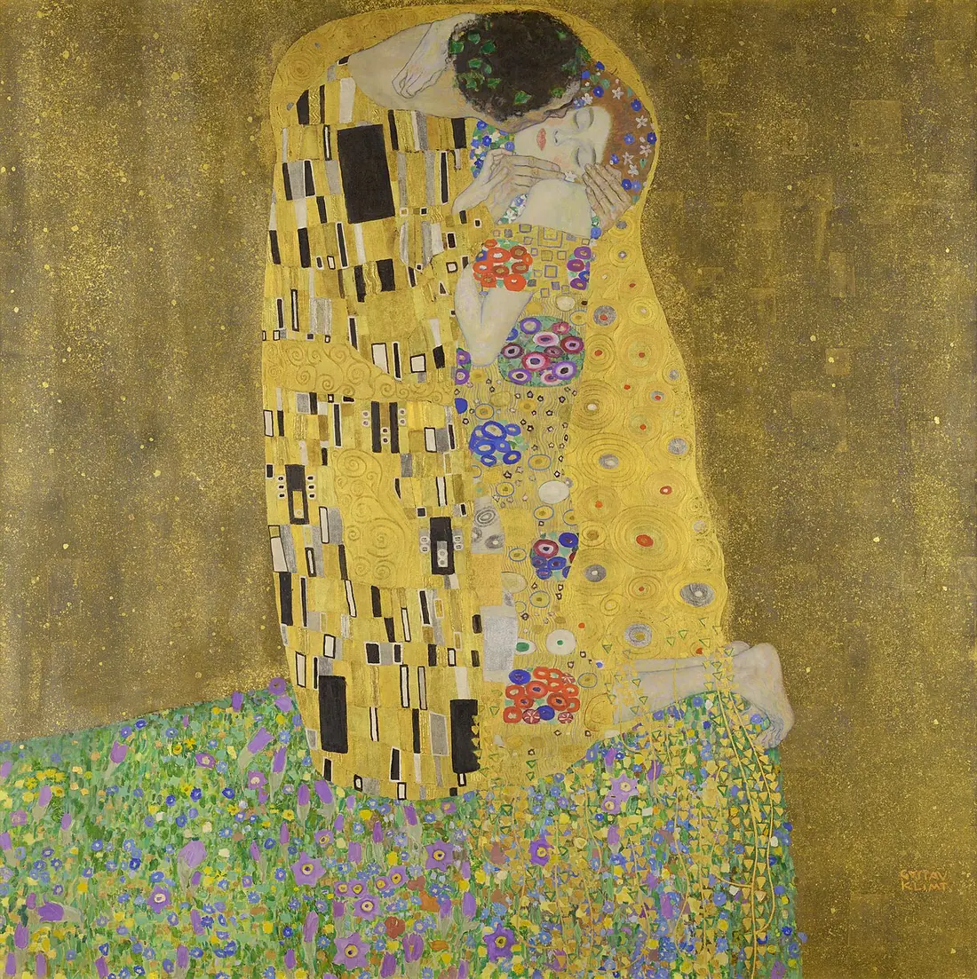 Gustav Klimt, Pocałunek