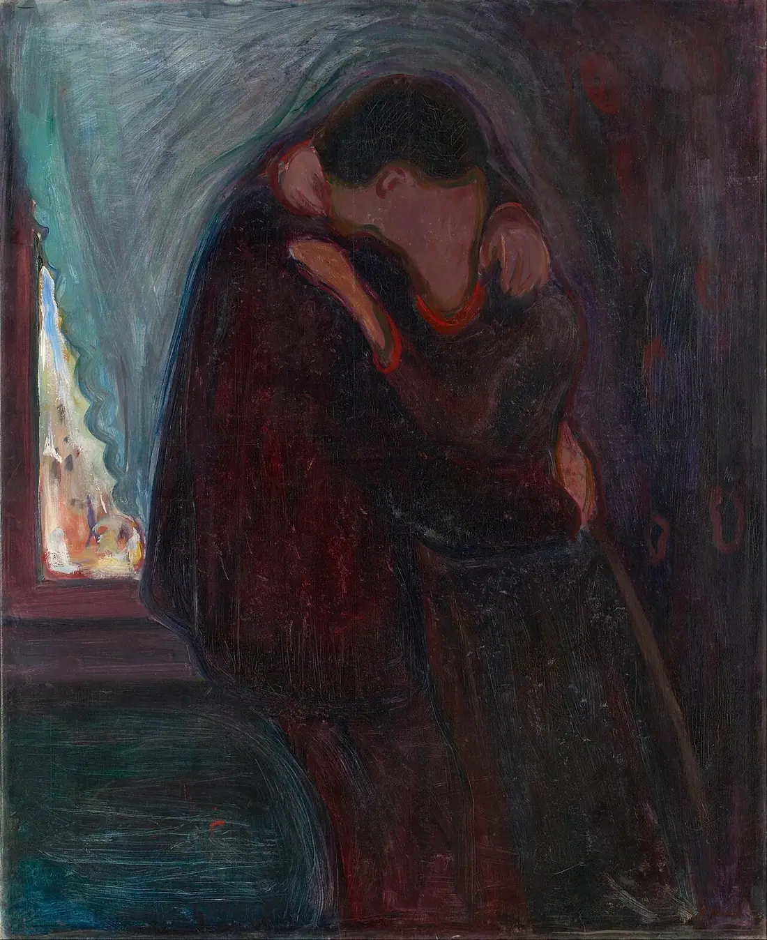 Edvard Munch, Pocałunek