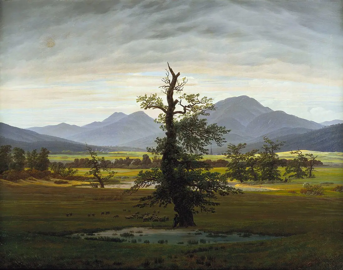 Caspar David Friedrich, Samotne drzewo
