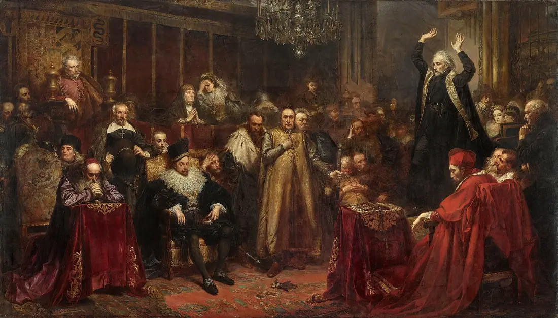 Jan Matejko, Kazanie Skargi