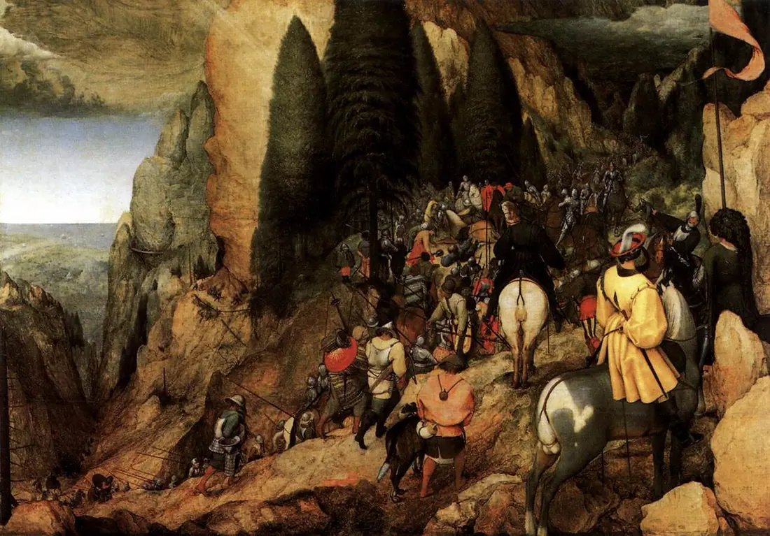 Pieter Bruegel, Nawrócenie Szawła