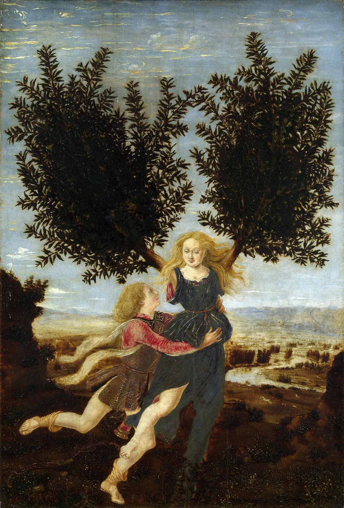 Piero del Pollaiolo, Apollo i Dafne