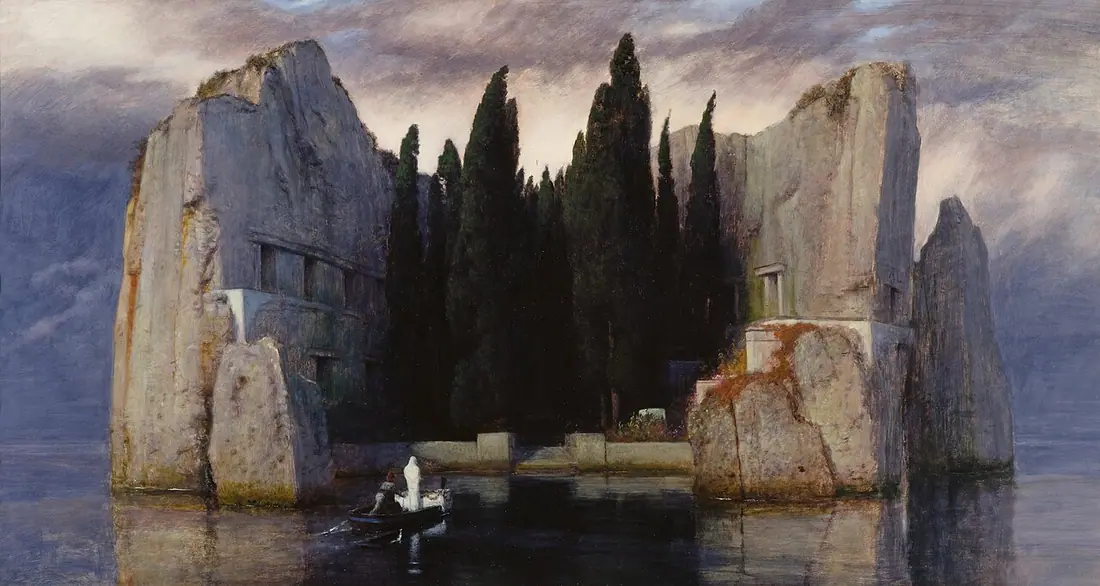 Arnold Böcklin, Wyspa umarłych