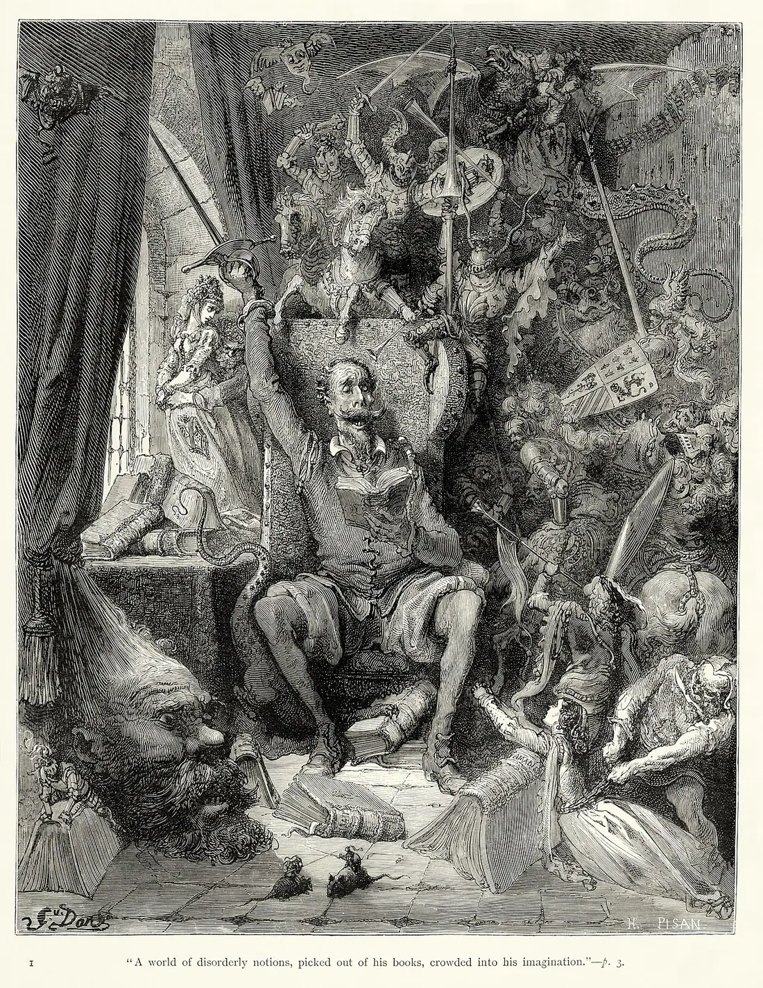 Gustave Doré, Don Kichot