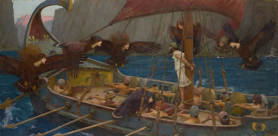 John William Waterhouse, Odyseusz i syreny