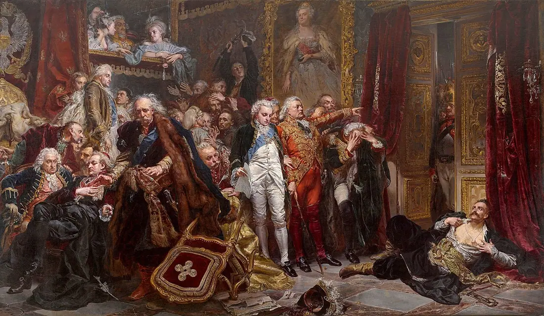 Jan Matejko, Rejtan. Upadek Polski