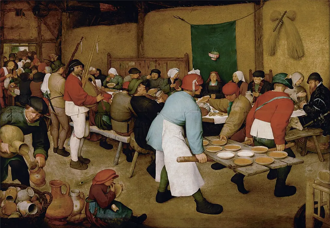 Pieter Bruegel starszy, Wesele chłopskie